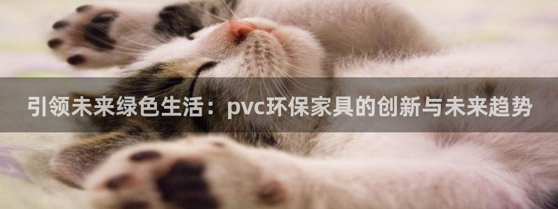 杏耀平台官网：引领未来绿色生活：pvc环保家具的创新与未来趋