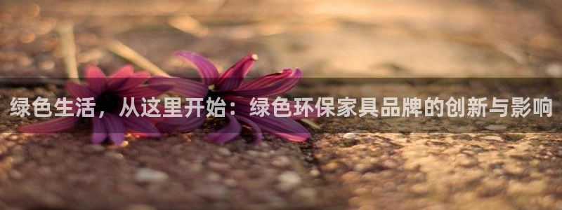 杏耀主管qq：绿色生活，从这里开始：绿色环保家具品牌的创新与